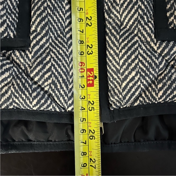 J crew quilted down fill herringbone vest - Picture 5 of 8